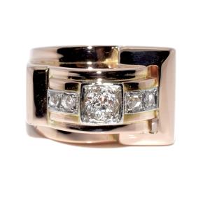 Diamond Tank Ring