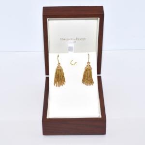 Boucles d'oreilles pompons