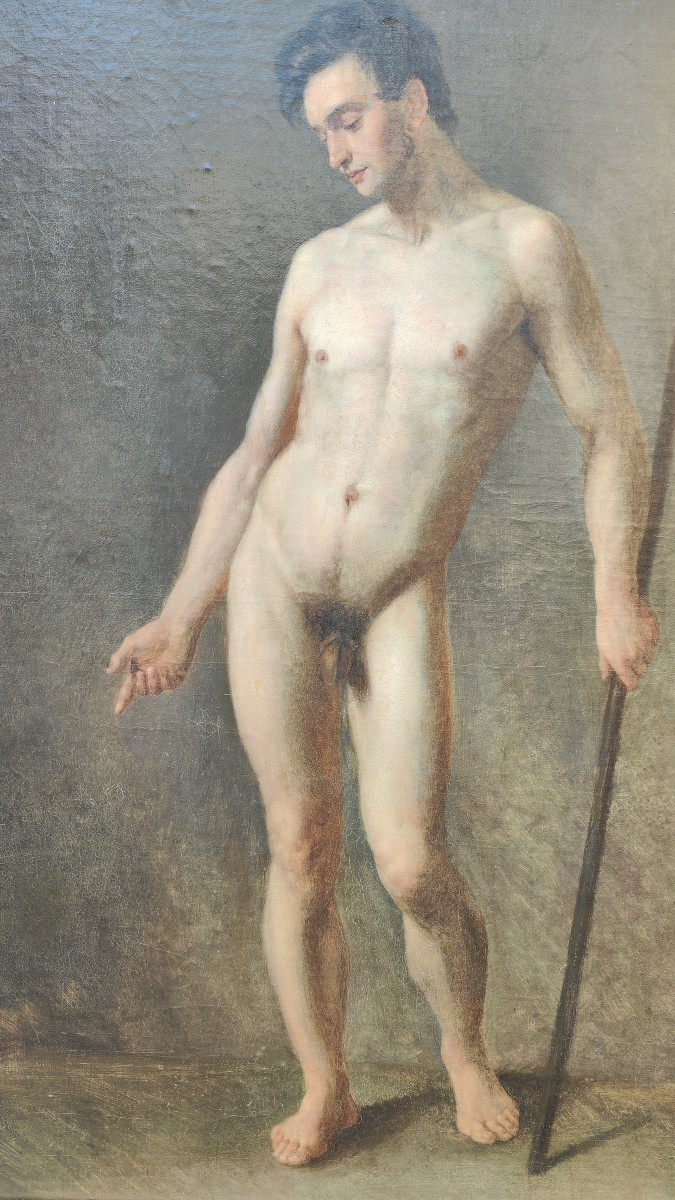 jeune peinture académique nue-photo-1