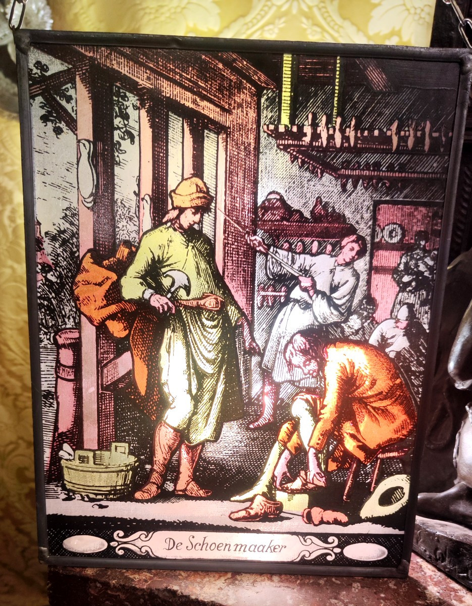 vitraux néo-médiévaux