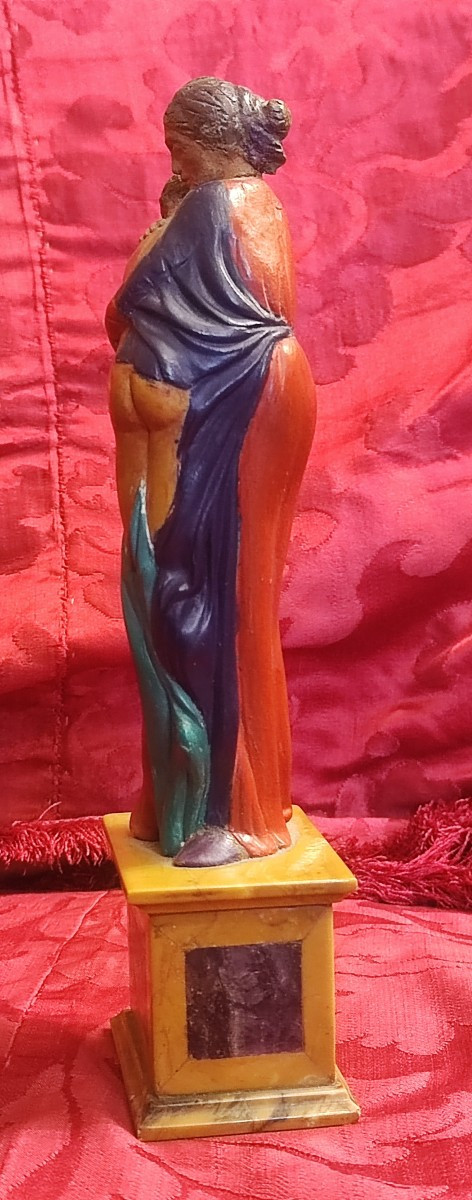 Polychrome Wooden Sculpture-photo-3
