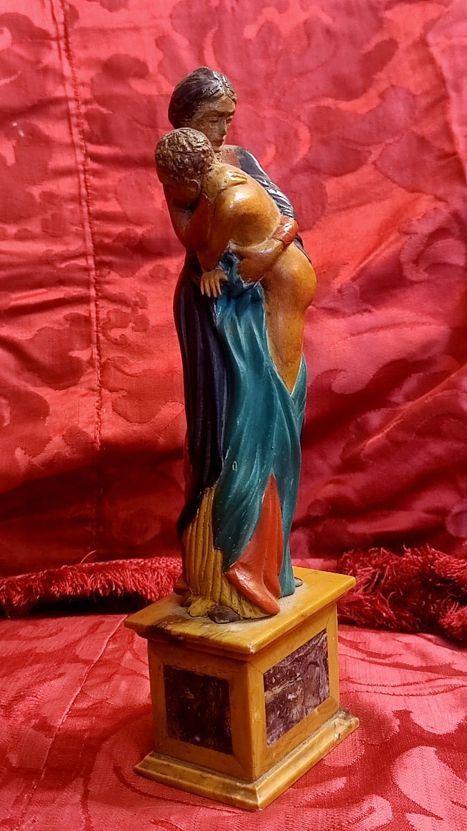 Polychrome Wooden Sculpture