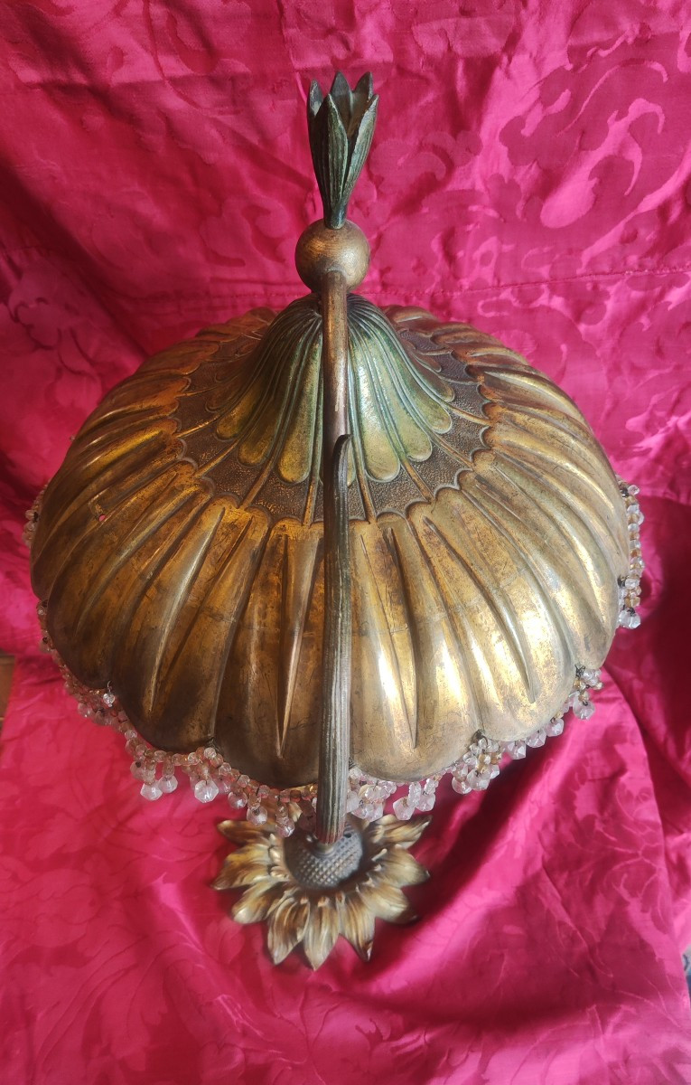 Lampe Art Nouveau Autrichienne-photo-1
