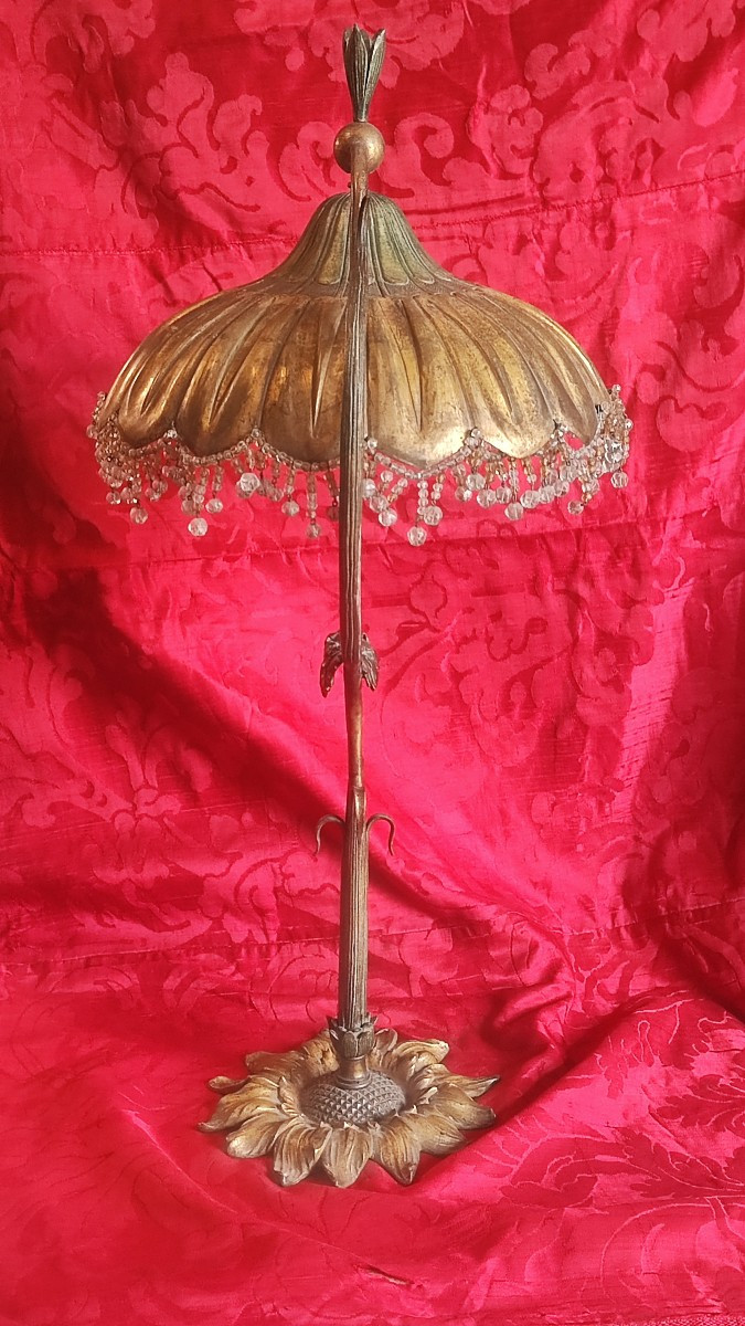 Lampe Art Nouveau Autrichienne-photo-3