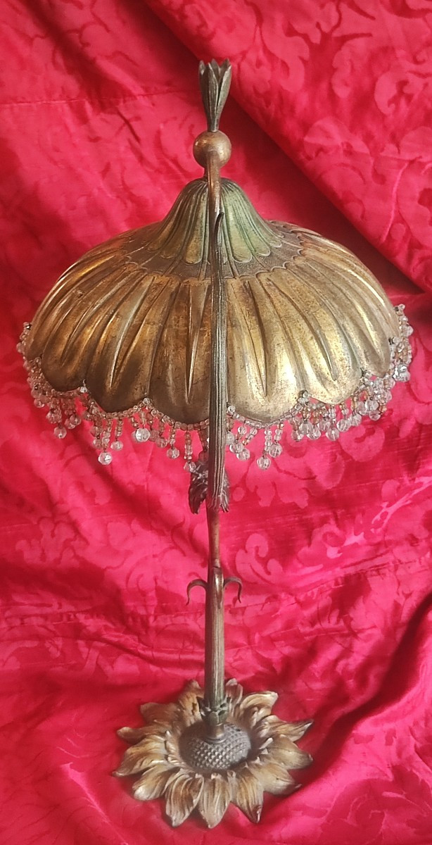 Lampe Art Nouveau Autrichienne-photo-4