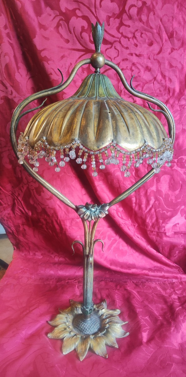 Lampe Art Nouveau Autrichienne