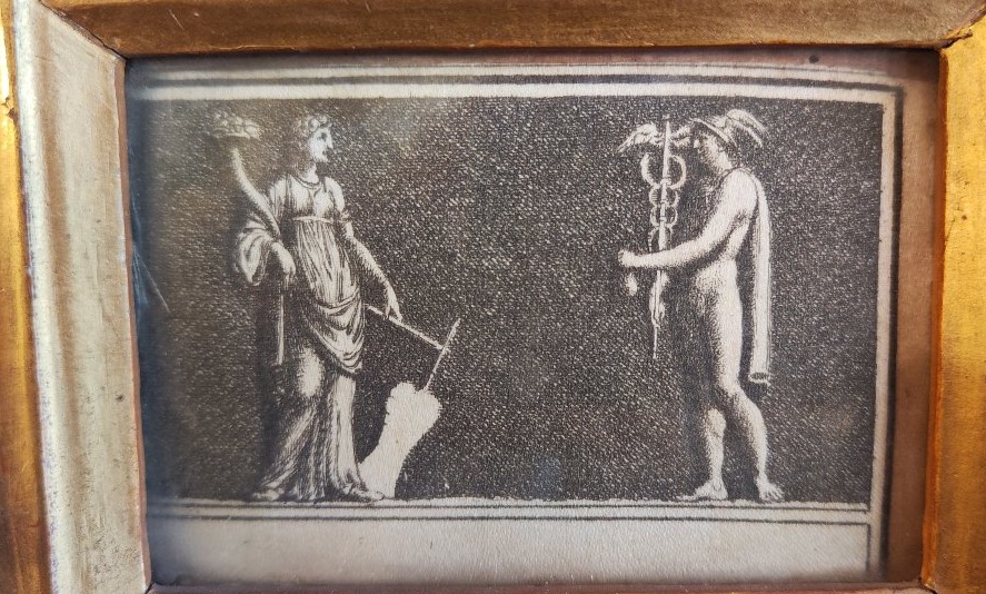 Pair Of Neoclassical Prints-photo-2