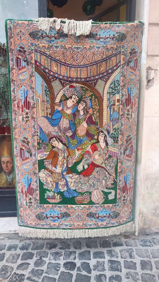 Figurative Persian Rug