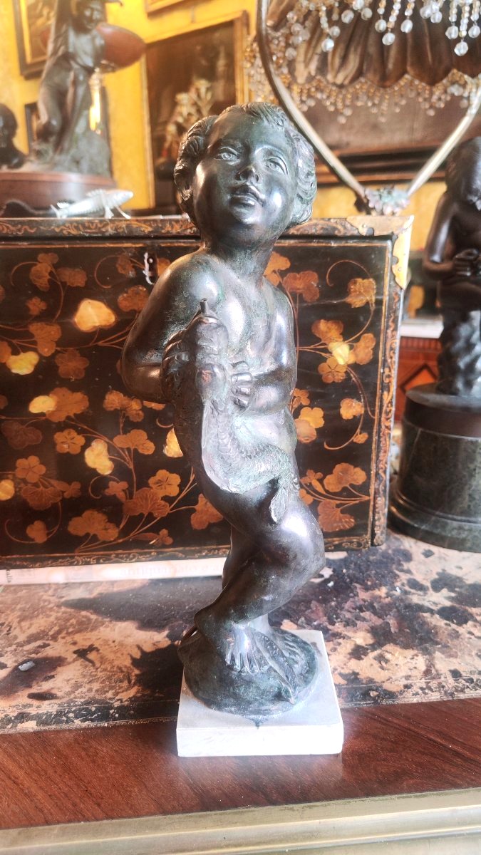 Small Bronze Fountain