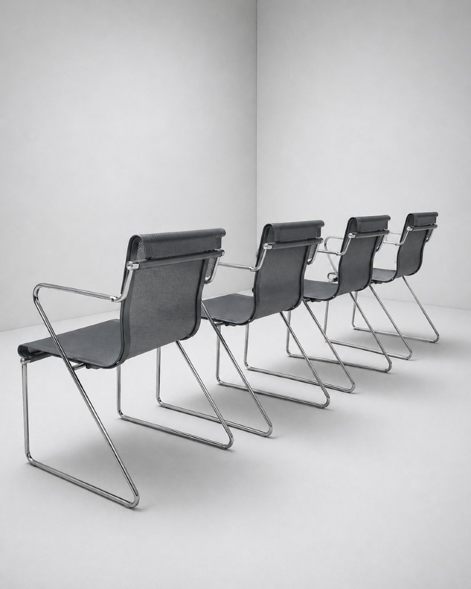 Suite de fauteuils “Monopli” par Pietro Arosio Design italien-photo-2