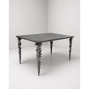 Table sculpturale signée Michael Aram Pièce design contemporaine