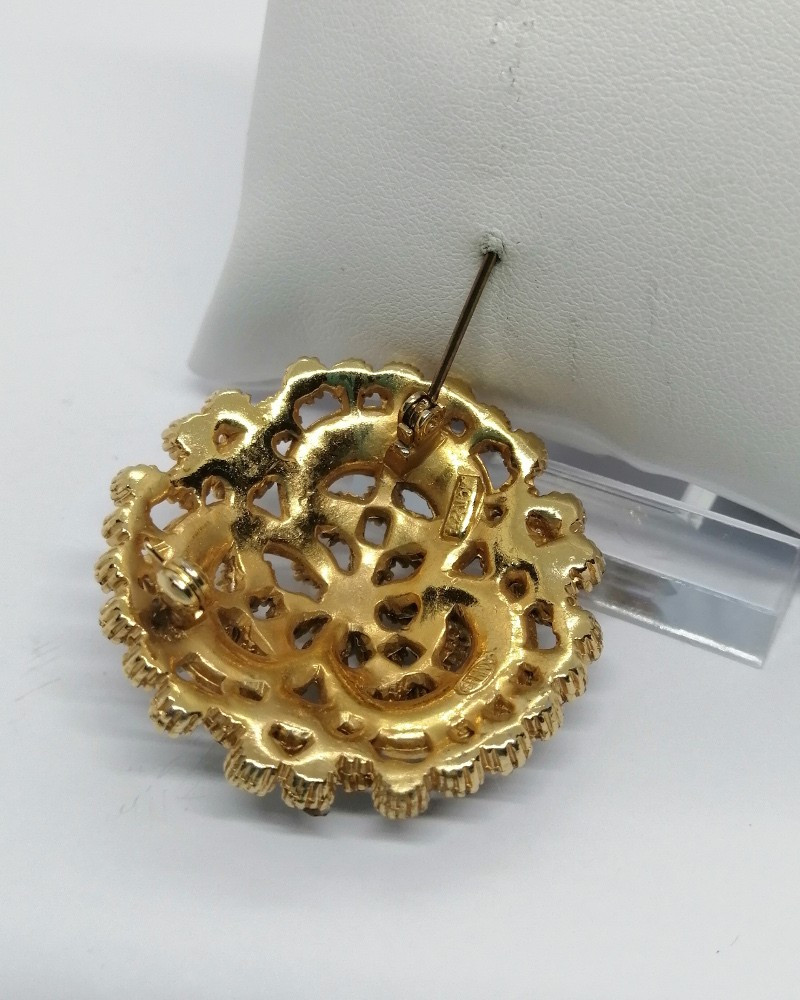 Tutti-frutti Brooch, In Colors And Stones, Signed Sphinx 1960-70.-photo-4