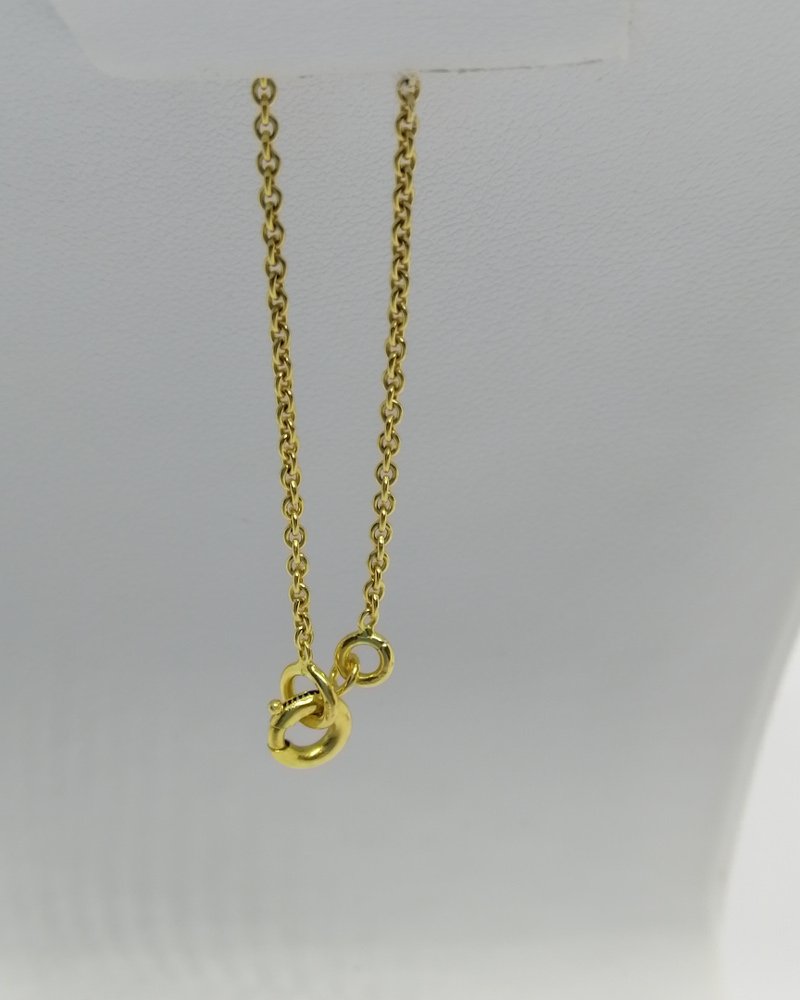 Collier en or jaune, motif de lierre, diamants taillés, rare modèle  Art Nouveau, 1880-1900.-photo-2