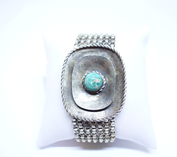 Silver Bracelet Signed Perli, Germany