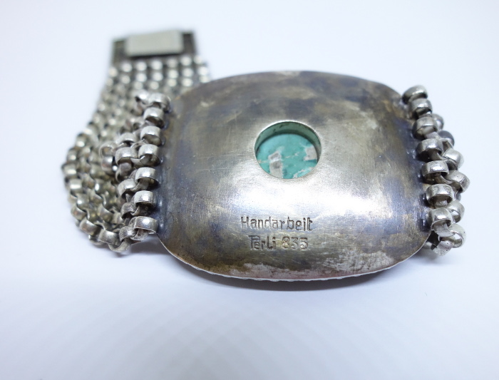 Silver Bracelet Signed Perli, Germany-photo-3