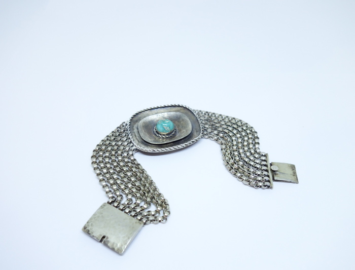 Silver Bracelet Signed Perli, Germany-photo-2