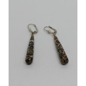 Silver Earrings, Pendants And Natural Stone Tassels, Circa 1925-30.