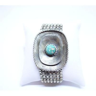 Silver Bracelet Signed Perli, Germany