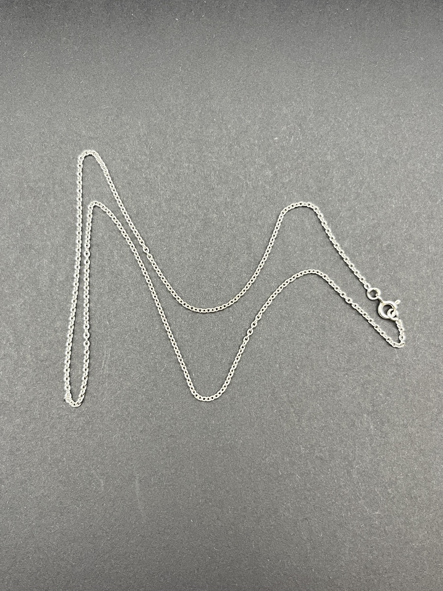 Pendentif en or gris, aigue-marine et diamants-photo-6