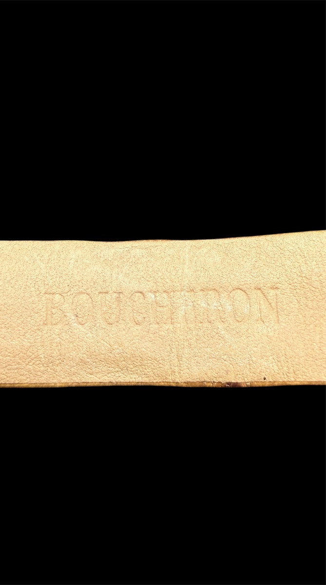 Boucheron “reflet” Watch – Steel, Leather And Diamonds-photo-1