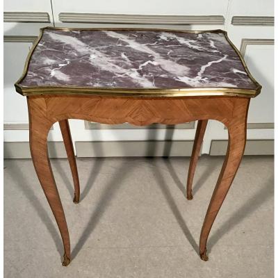 Table Volante Dite De Salon Style Louis XV Epoque 19ème 