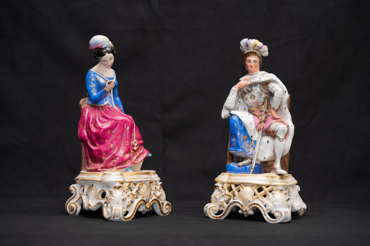 Paris Porcelain Inkwell