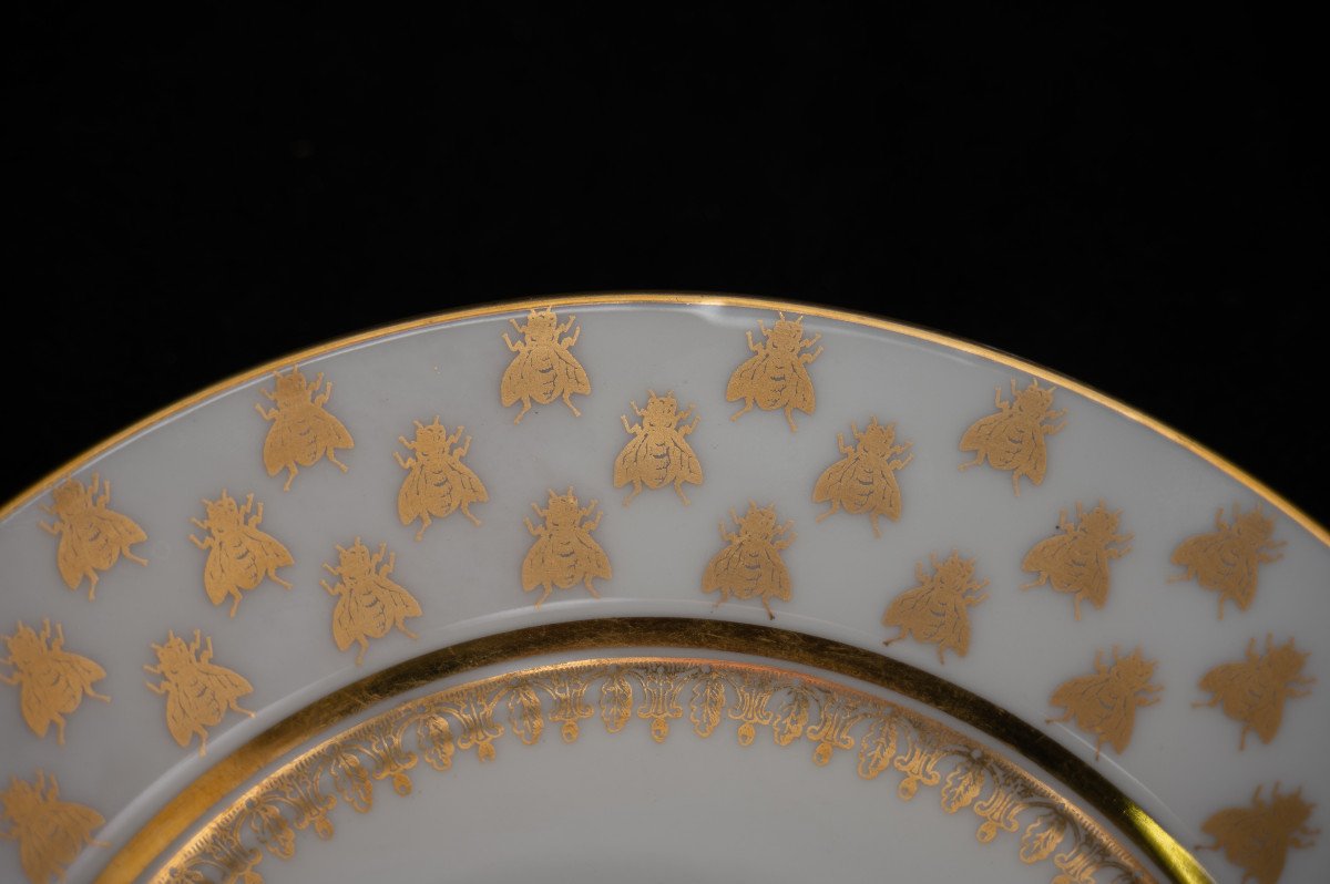 Nineteenth Century Sèvres Porcelain Plates-photo-3