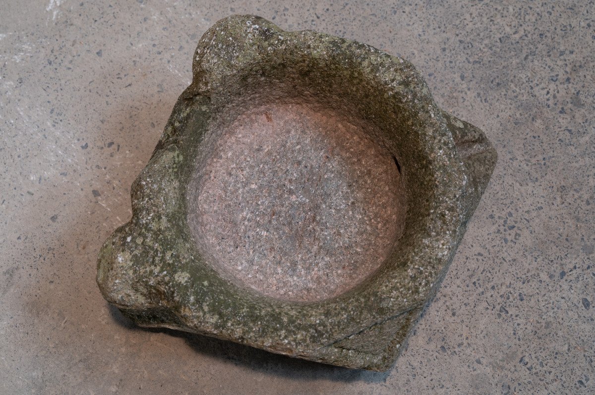 Lavabo d'église En Granit, époque 12ème Siècle-photo-3