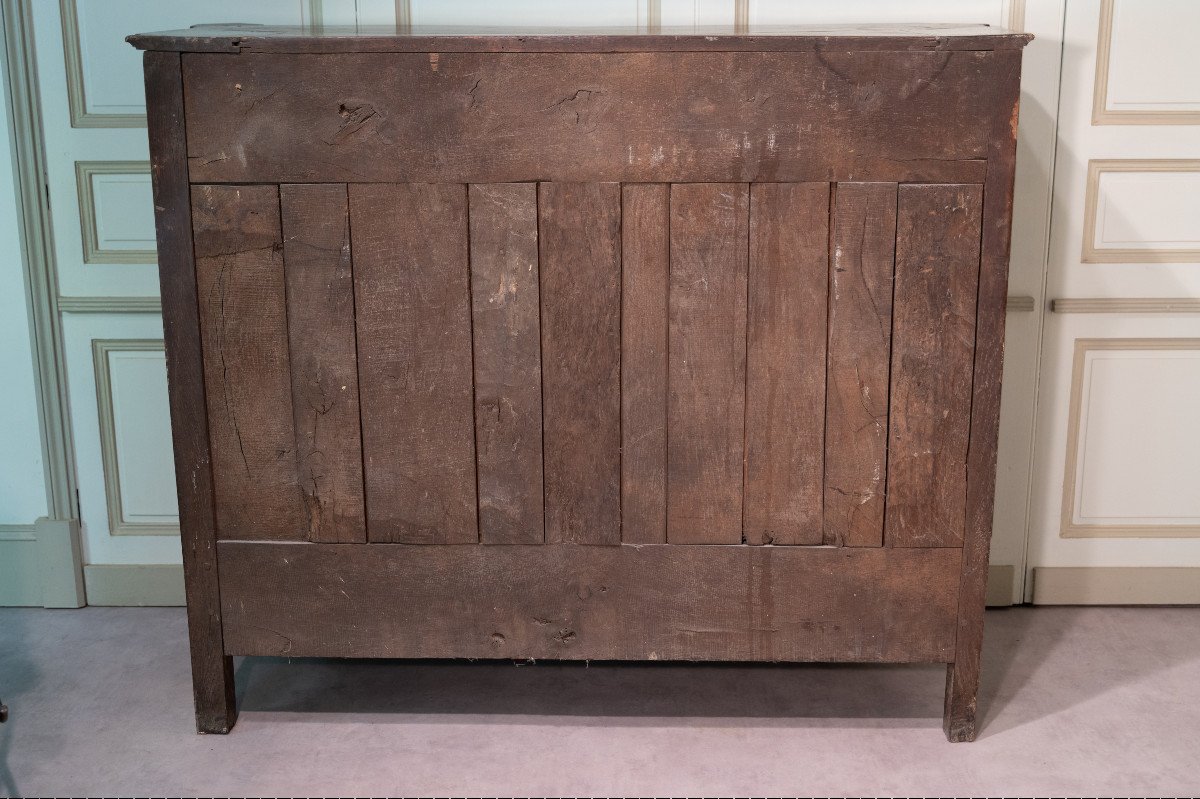 Norman Low Buffet In Carved Oak-photo-3