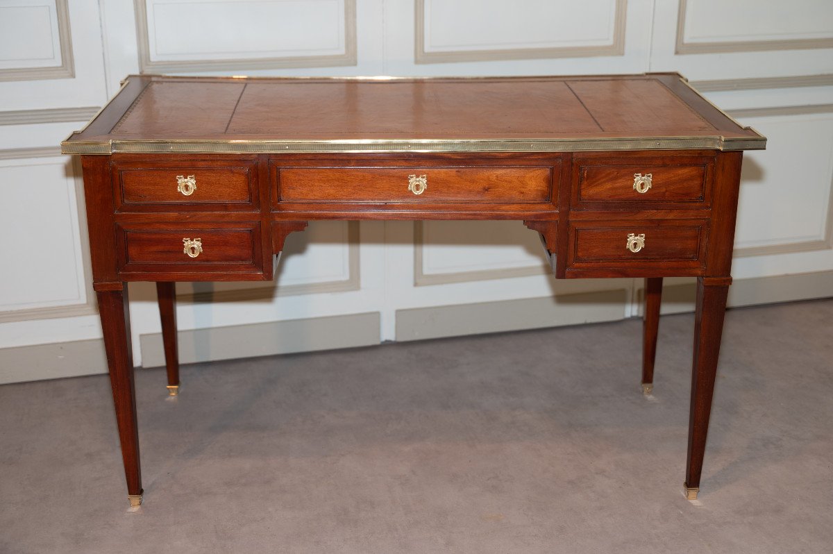 Double-sided Mahogany Directoire Desk