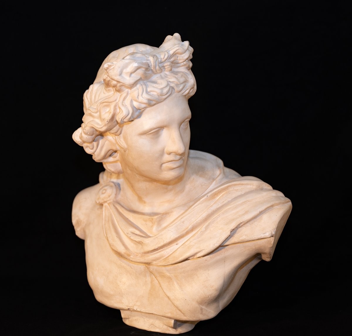 Very Important Bust Of Apollo From The Belvedere
