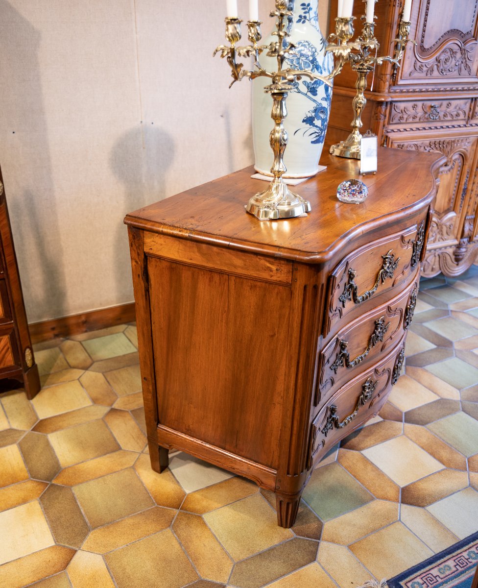 Walnut Chest Of Drawers Called Parisienne-photo-4