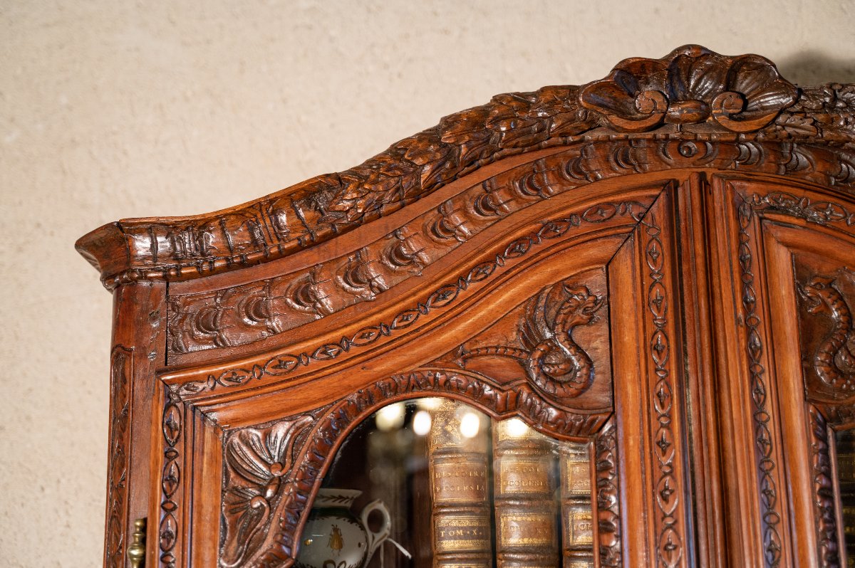18th Century Walnut Chest Of Drawers From Nantes-photo-3