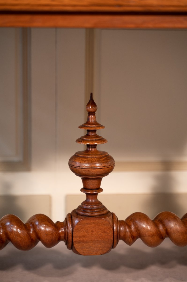 Louis XIII Bordeaux Writing Table-photo-1