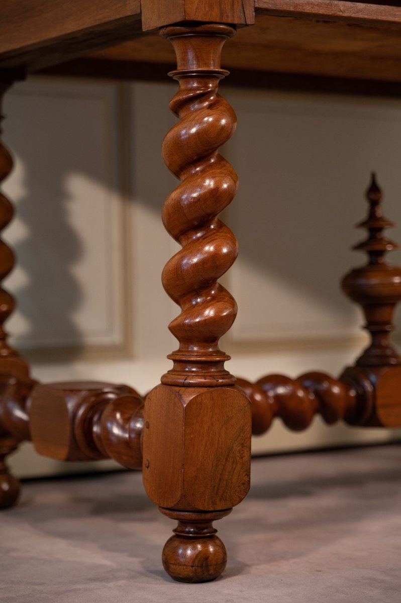 Louis XIII Bordeaux Writing Table-photo-3