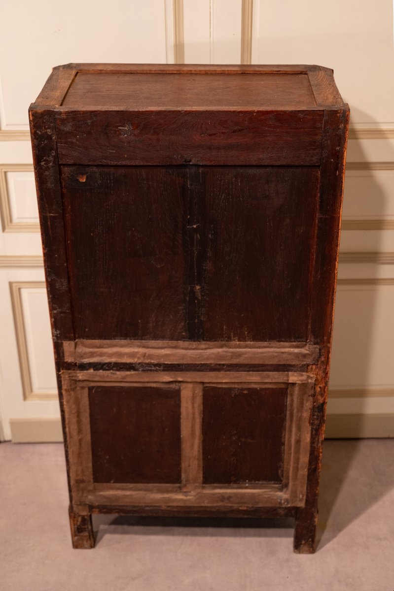 Louis XVI Period Lady's Secretary Stamped J.birkle-photo-6