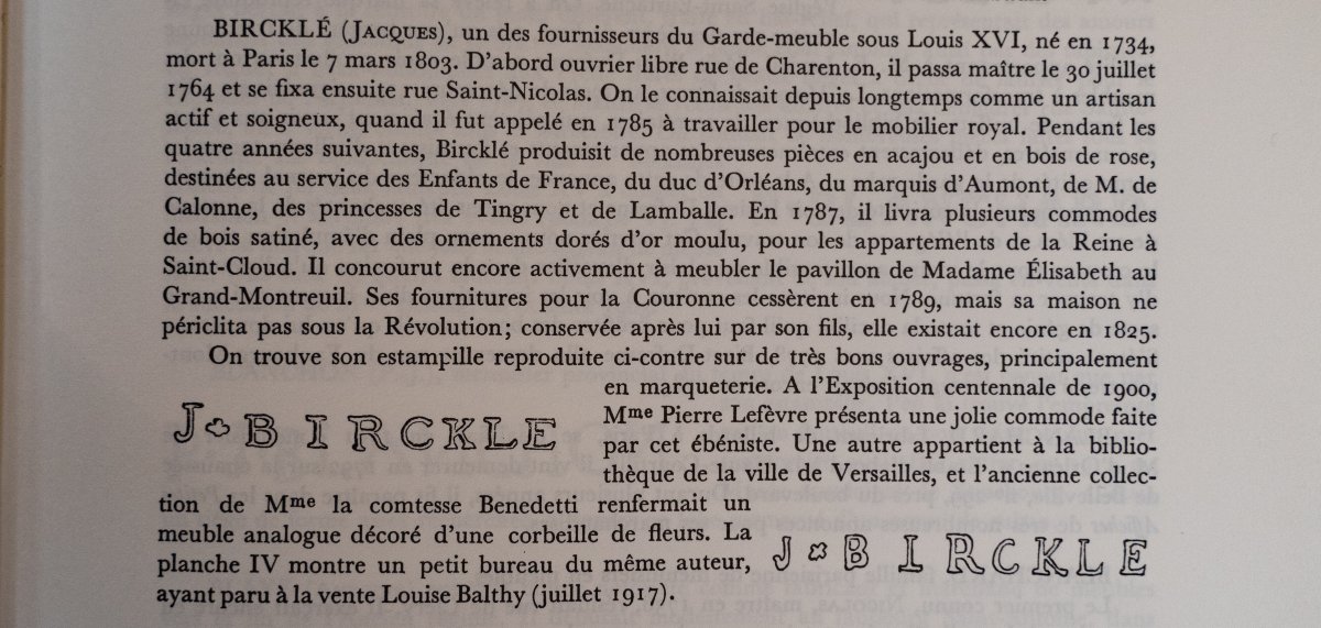 Louis XVI Period Lady's Secretary Stamped J.birkle-photo-7
