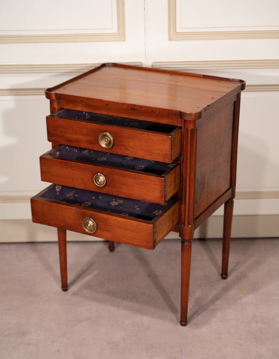 Louis XVI Period Chiffonier Table-photo-3
