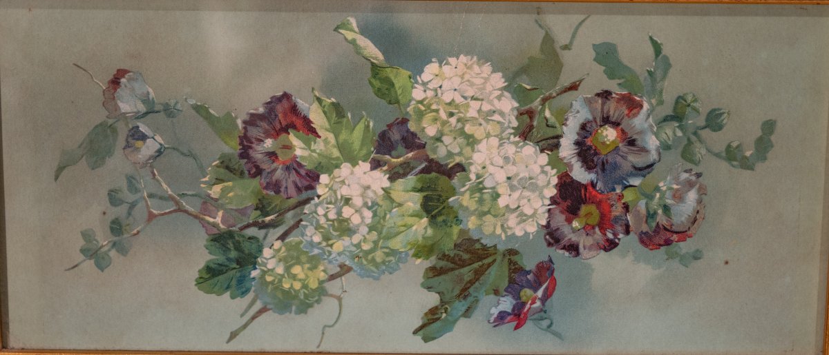 Nature morte, composition florale-photo-2