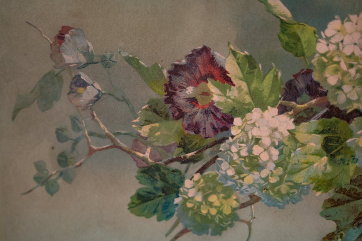 Nature morte, composition florale-photo-4