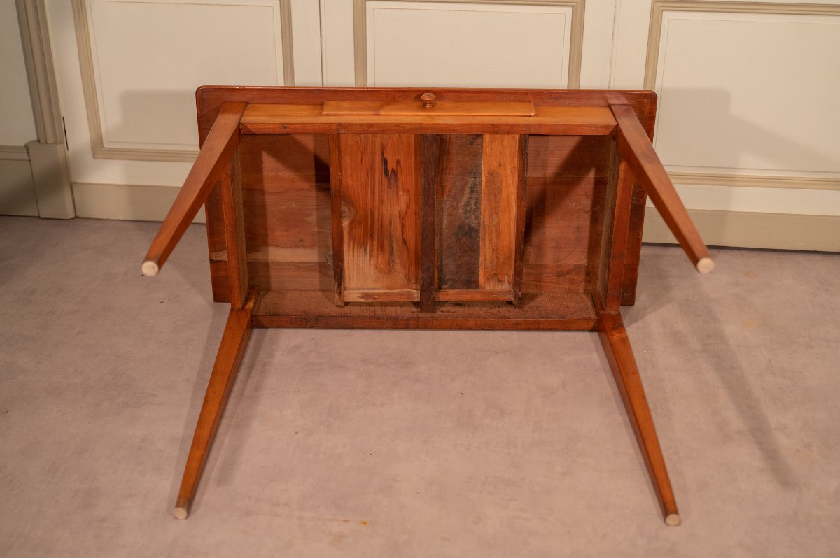 Table à écrire de style Directoire en merisier-photo-1