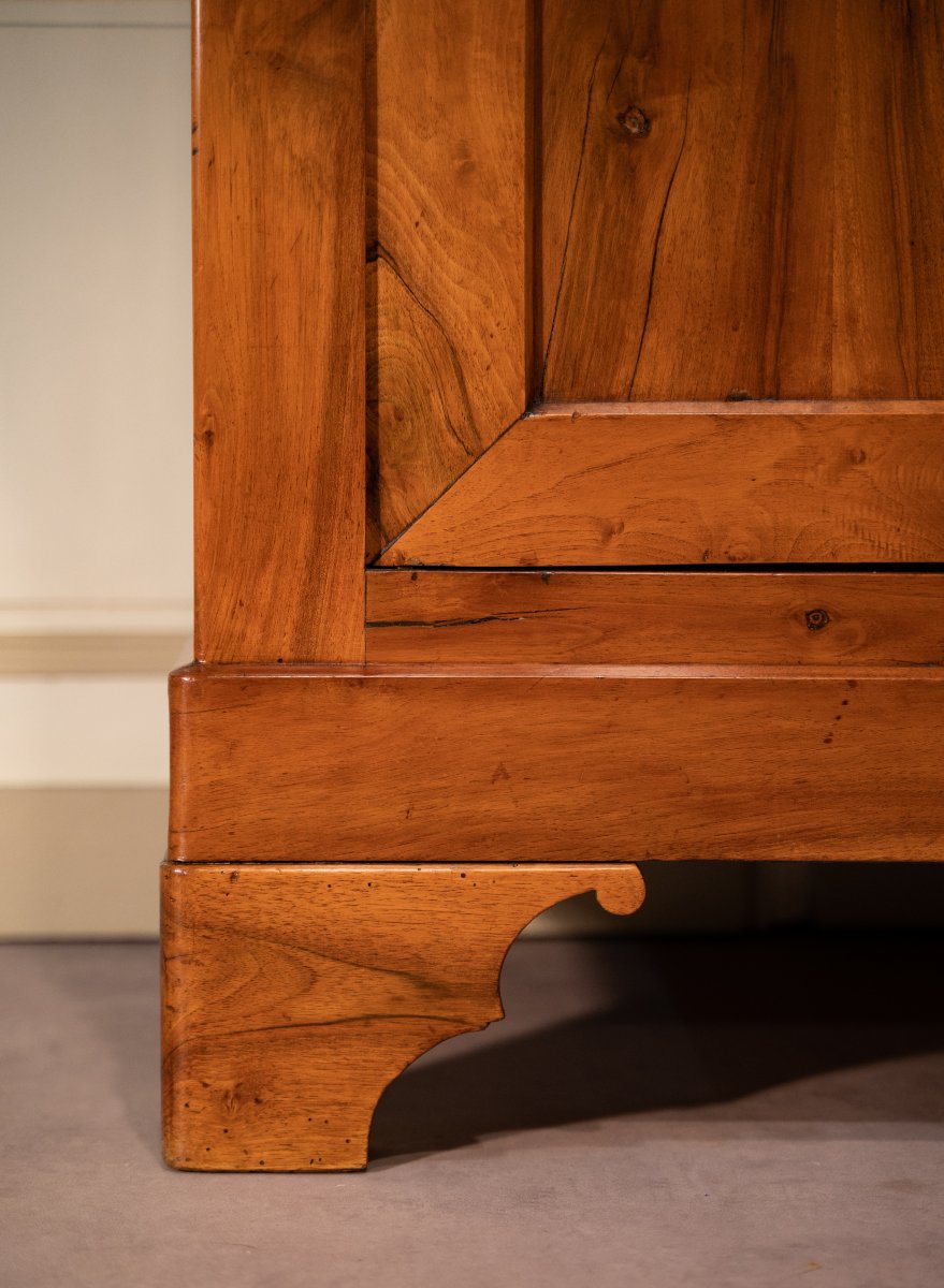 Restoration-style Sideboard In Light Walnut, Mid-19th Century-photo-1