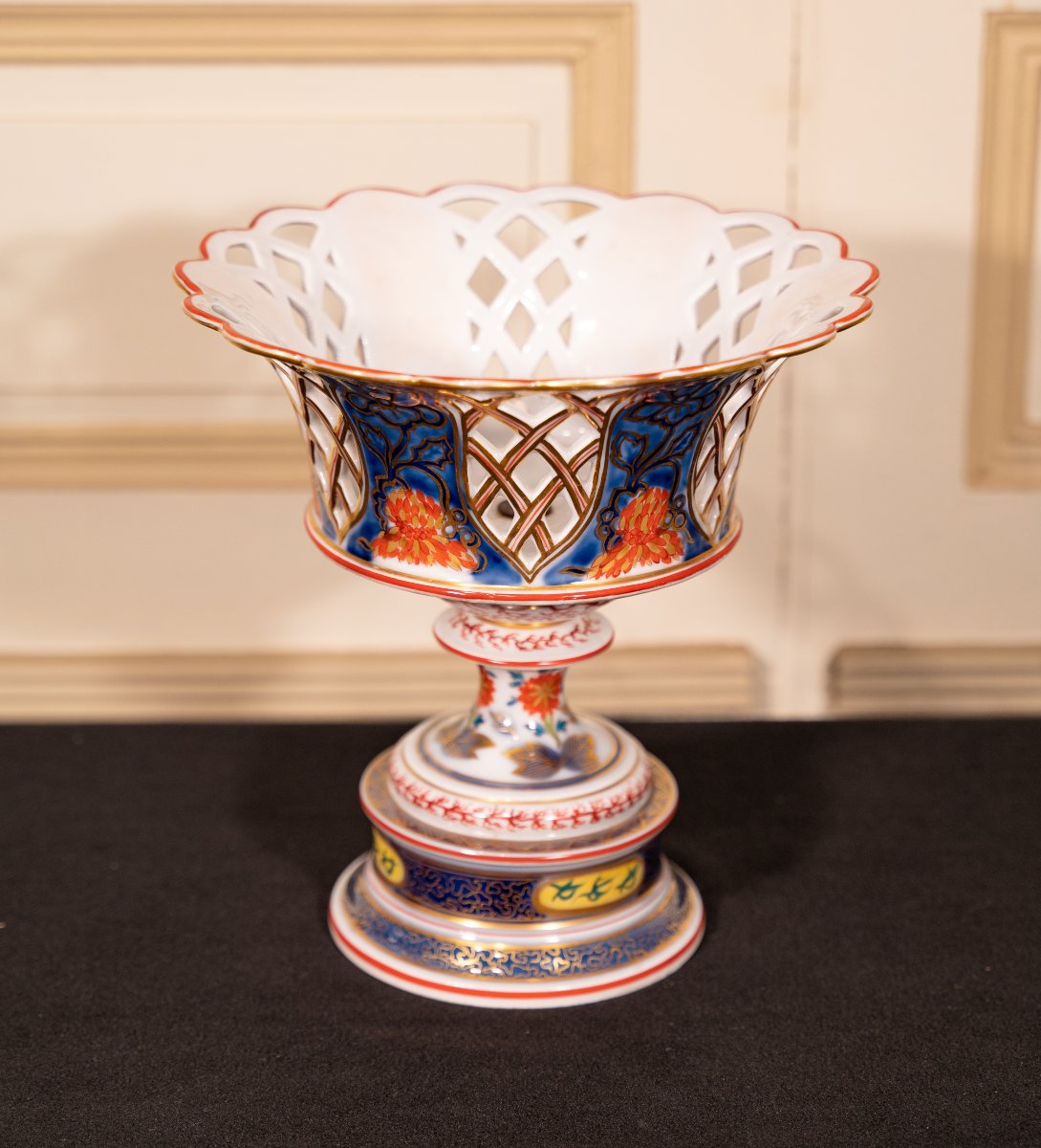 Coupe porcelaine de Bayeux