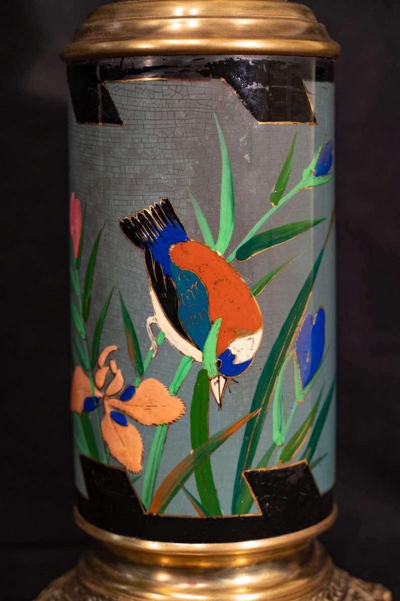 Japanese Kerosene Lamp-photo-3