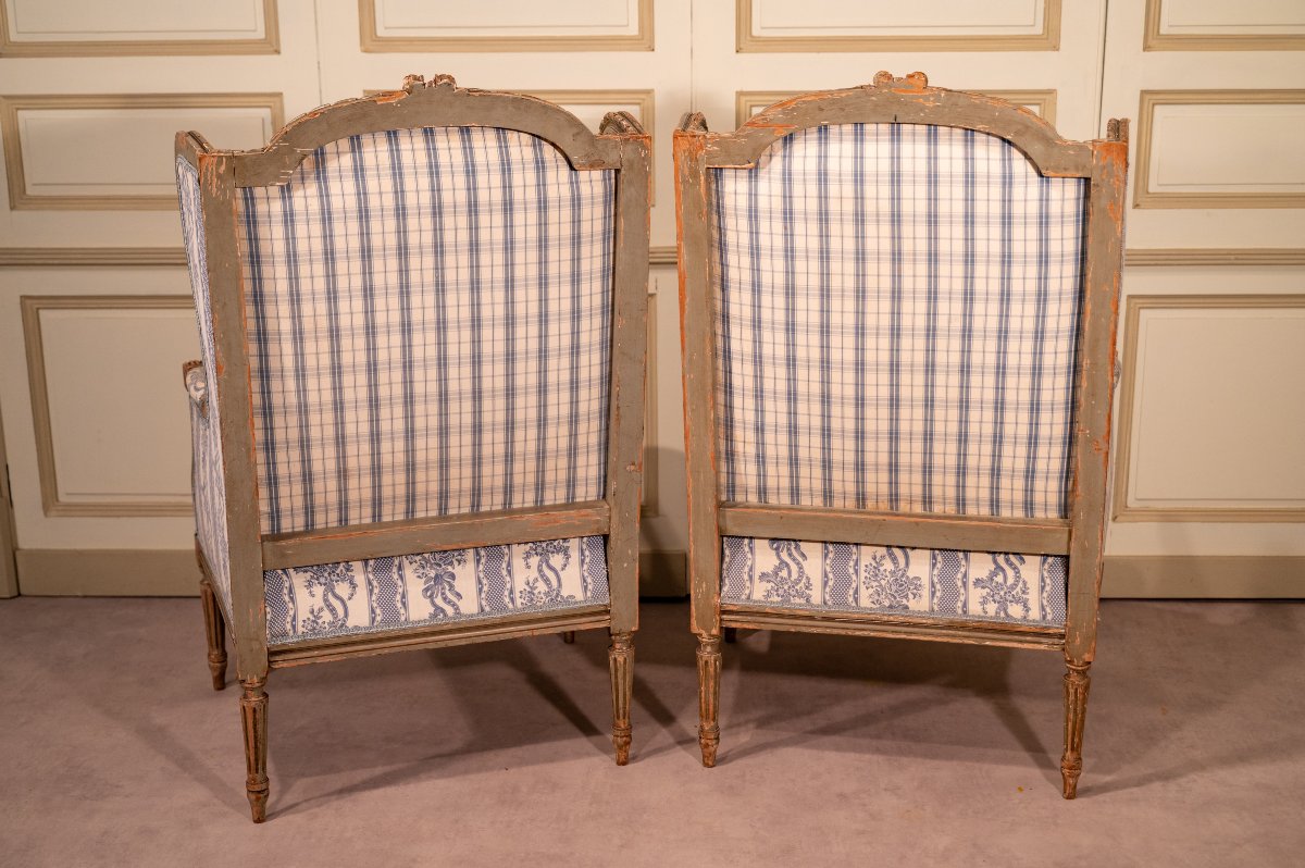 Pair Of Wingback Chairs-photo-1