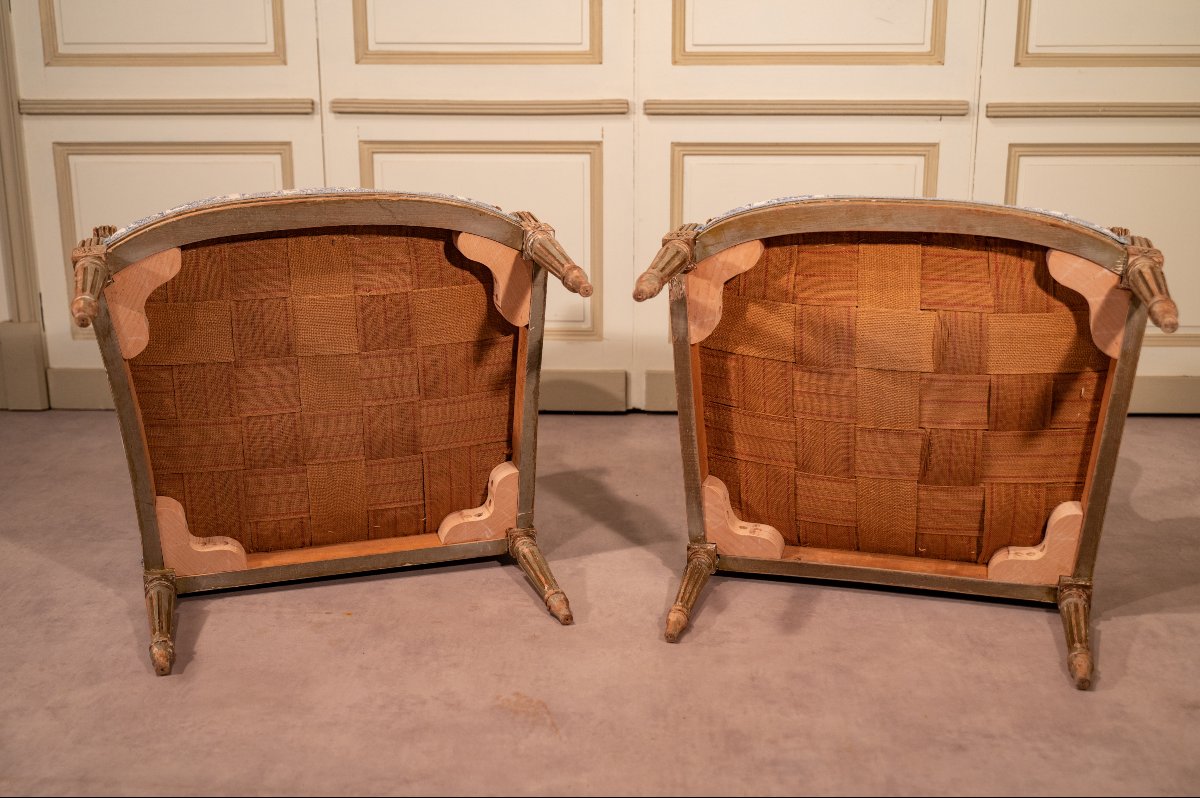 Pair Of Wingback Chairs-photo-2