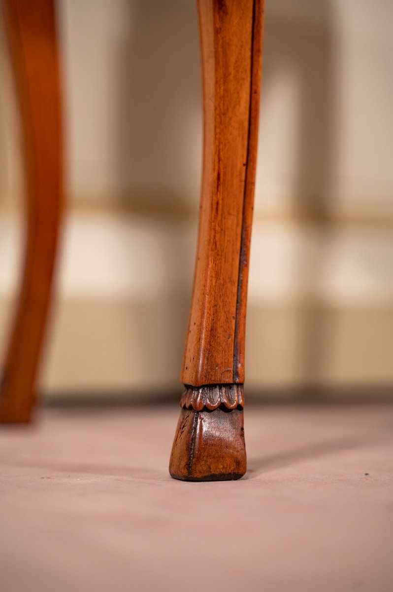Walnut Wig-making Console Table, Southern France-photo-2