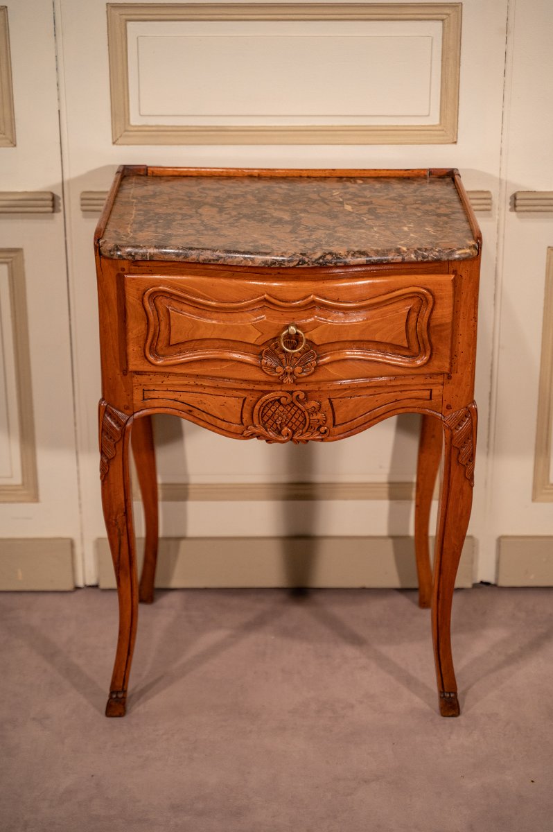 Walnut Wig-making Console Table, Southern France