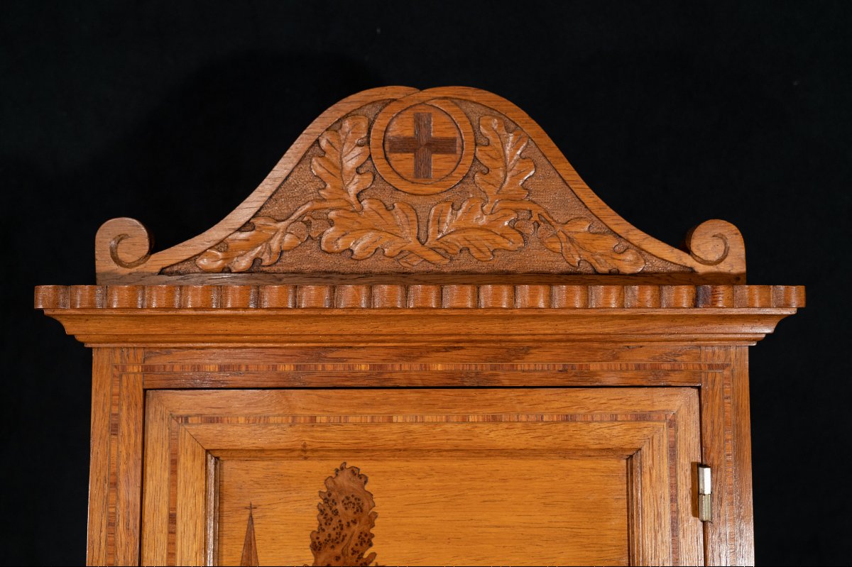Art Nouveau Medicine Cabinet-photo-2