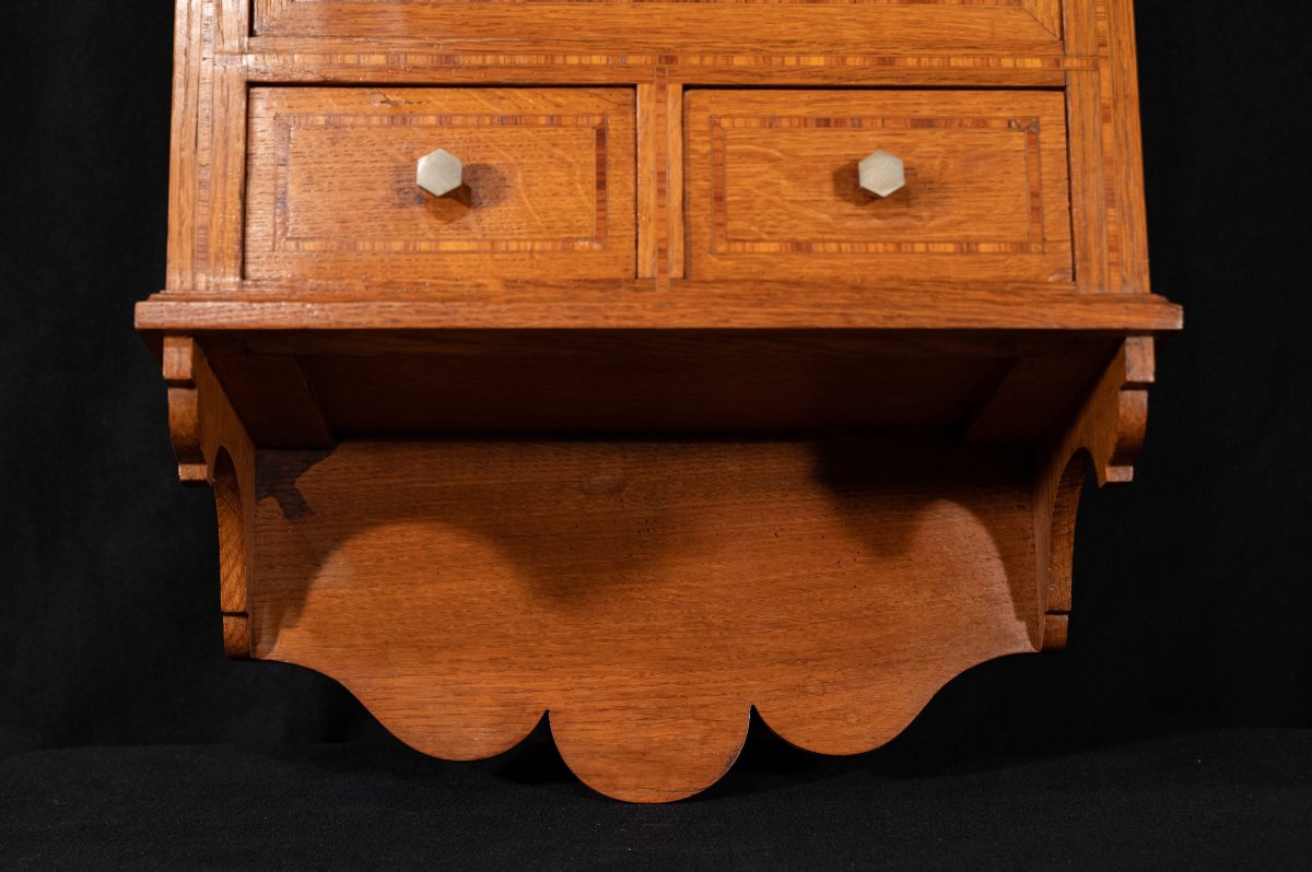 Art Nouveau Medicine Cabinet-photo-4